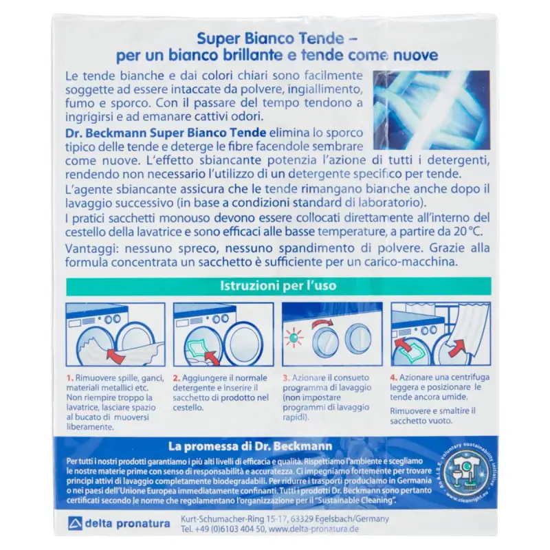 Dr. Beckmann Aditiv Rufe Albe, 3x40 G Bax 8 buc.